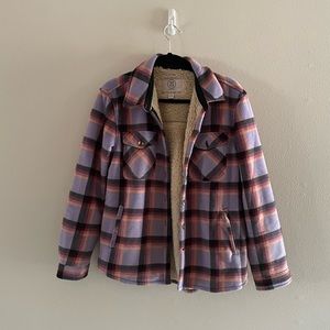Womens Plaid Shacket